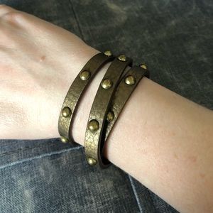 Chloe + Isabel Studded Wrap Bracelet
